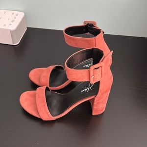 Never worn 4.5 inch block heels